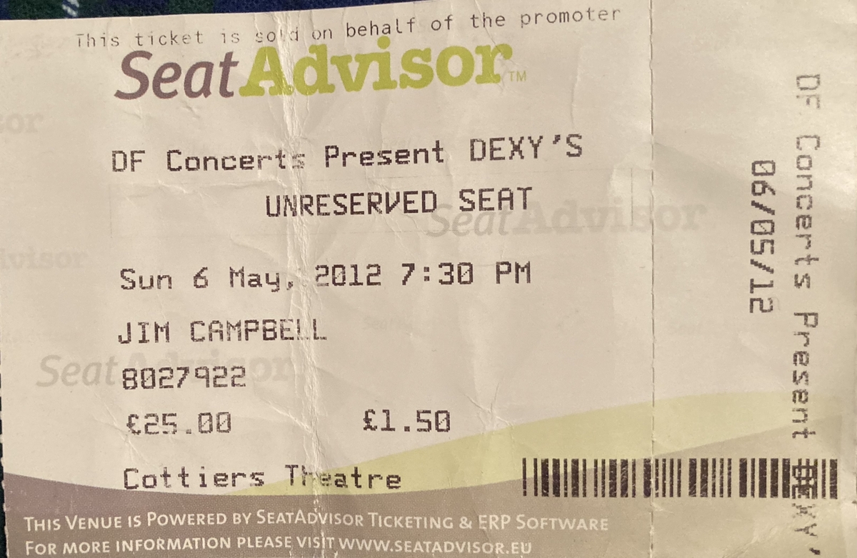 Dexys Midnight Runners Concert & Tour History Concert Archives