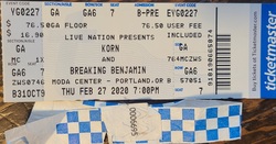 Korn / Breaking Benjamin / Bones UK on Feb 27, 2020 [184-small]