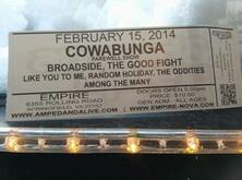 Cowabunga Farewell Show on Feb 15, 2014 [203-small]