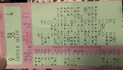 Depeche Mode / The The on Nov 6, 1993 [206-small]