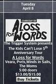 A Loss for Words / Veara / PVRIS / Wind in Sails / The Moms on Apr 8, 2014 [211-small]