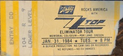 ZZ Top, Night Ranger on Jan 31, 1984 [228-small]
