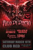 Malo De Dentro / Zherra / Sick Black Automatic / Volatile Minds / Crowning Thieves on Mar 10, 2018 [226-small]
