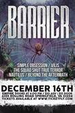 Barrier / Simple Obsession / Vilis / The Squad Shut True Terror / Nautilus / Beyond the Aftermath on Dec 16, 2014 [264-small]