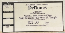 Deftones / Glassjaw on Aug 2, 2000 [504-small]