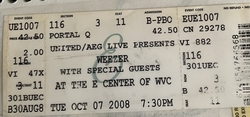 Weezer / Angels & Airwaves on Oct 7, 2008 [607-small]