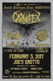 Carnifex / Fallujah / Lorna Shore / She Must Burn / Rings Of Saturn / A Lapse Of Ethos / Came To Conquer on Feb 3, 2017 [314-small]