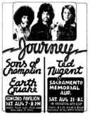 Journey / Ted Nugent on Aug 21, 1976 [259-small]