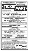 ZZ TOP / Edgar Winter / Johnny Winter / Point Blank / Blue Oyster Cult on Aug 7, 1976 [352-small]