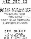 The Blue Meanies / Alkaline Trio / Tom Daly / Mary Tyler Morphine / 5 O'Clock Charlie on Dec 22, 1999 [827-small]