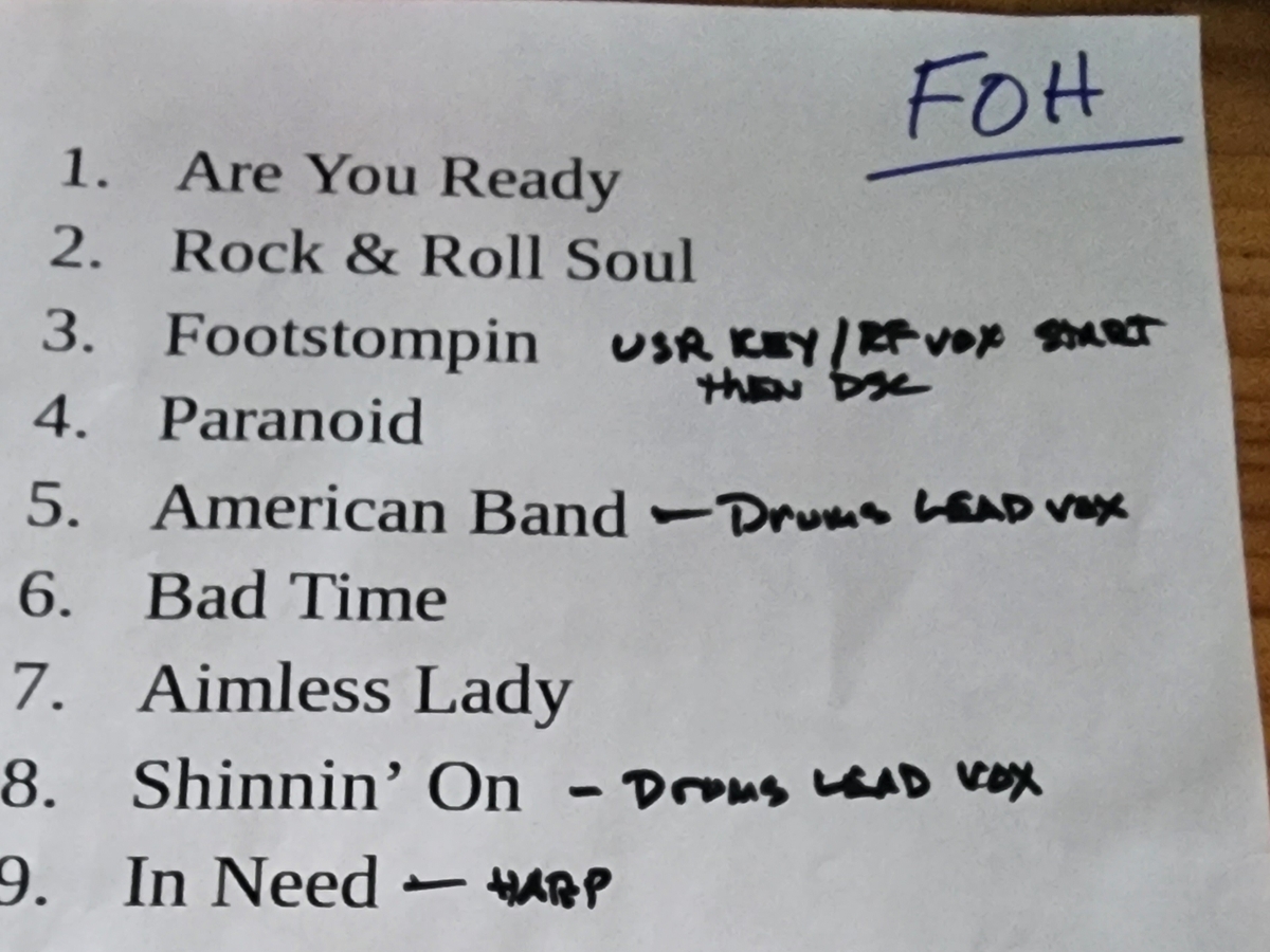 Mark Farner's American Band Concert & Tour History (Updated for 2025