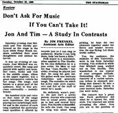 Tim Hardin / Joni Mitchell on Oct 19, 1968 [102-small]