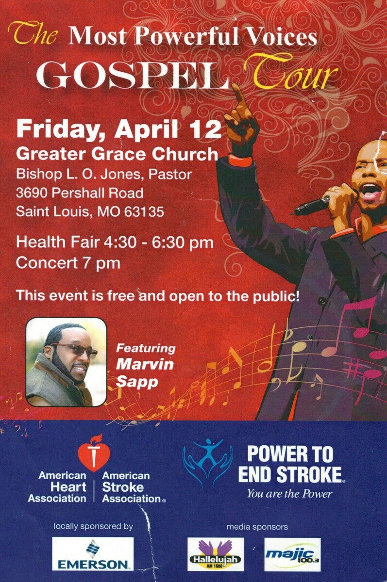 Marvin Sapp Concert & Tour History (Updated for 2025) Concert Archives