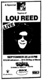 Lou Reed / 14 Karat Soul / Run DMC on Sep 25, 1984 [674-small]