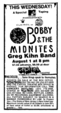 Bobby & The Midnites / Greg Kihn on Aug 1, 1984 [682-small]
