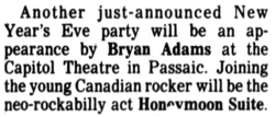 Bryan Adams / Honeymoon Suite on Dec 31, 1984 [684-small]