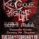 The Last Ten Seconds of Life / Sworn In / Adaliah / Commotio Cordis / Burning The Shadows / King Conquer on Feb 13, 2013 [447-small]