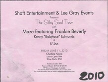 Maze featuring Frankie Beverly / Kenny "Babyface" Edmonds / K'Jon on Jun 11, 2010 [918-small]