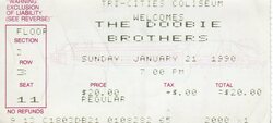 Doobie Brothers on Jan 21, 1990 [016-small]