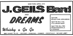 The J. Geils Band / Dreams on Apr 4, 1971 [127-small]