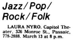 laura nyro / David Pomeranz on Mar 13, 1976 [162-small]