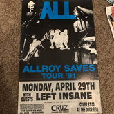 All / Left Insane on Apr 29, 1991 [228-small]