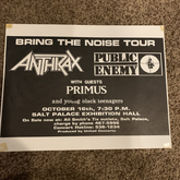 young black teenagers / Public Enemy / Anthrax / Primus on Oct 10, 1991 [231-small]
