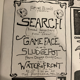 Search / Game Face / Sludgepot / Waterfront on Jan 4, 1992 [245-small]