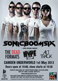 Sonic Boom Six / The Dead Formats / The Hype Theory / Alt Track / XFM DJ Rich Walters on May 1, 2013 [679-small]