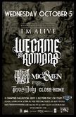 Of Mice & Men / Miss May I / Texas In July / Close To Home / Beyond Our Skies / We Came As Romans on Oct 5, 2011 [477-small]