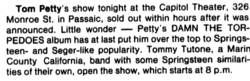 Tom Petty And The Heartbreakers / tommy tutone on Jun 27, 1980 [793-small]