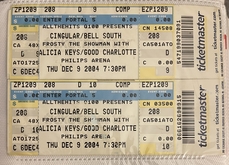 Q100 Presents: Frosty the Showman with Alecia Keys/Good Charlotte on Dec 9, 2004 [365-small]