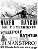 tags: Naked Raygun, Steelpole Bathtub, The Mr. T Experience, The Rolling Scabs, Gig Poster - Naked Raygun / Steelpole Bathtub / The Mr. T Experience / The Rolling Scabs on May 15, 1988 [751-small]