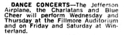Jefferson Airplane / Blue Cheer / The Charlatans on Oct 11, 1967 [926-small]