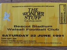 The Wonder Stuff / Swervedriver / Kingmaker / New Fast Automatic Daffodils / Spirit of the West on Jun 22, 1991 [097-small]
