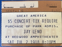 Jay Leno on Jul 2, 1988 [282-small]