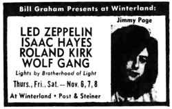 Led Zeppelin / isaac hayes / Roland Kirk / Wolf Gang on Nov 6, 1969 [325-small]