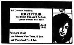 Led Zeppelin / Brian Auger & The Trinity / Caldwell-Winfield Blues Band on Apr 25, 1969 [336-small]