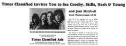 Crosby, Stills, Nash & Young / Joni Mitchell on Aug 25, 1969 [378-small]