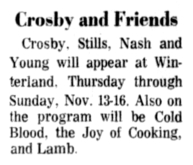 Crosby, Stills, Nash & Young / COLD BLOOD / Joy of Cooking / Lamb on Nov 13, 1969 [405-small]