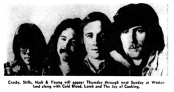 Crosby, Stills, Nash & Young / COLD BLOOD / Joy of Cooking / Lamb on Nov 13, 1969 [407-small]