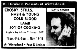 Crosby, Stills, Nash & Young / COLD BLOOD / Joy of Cooking / Lamb on Nov 13, 1969 [408-small]