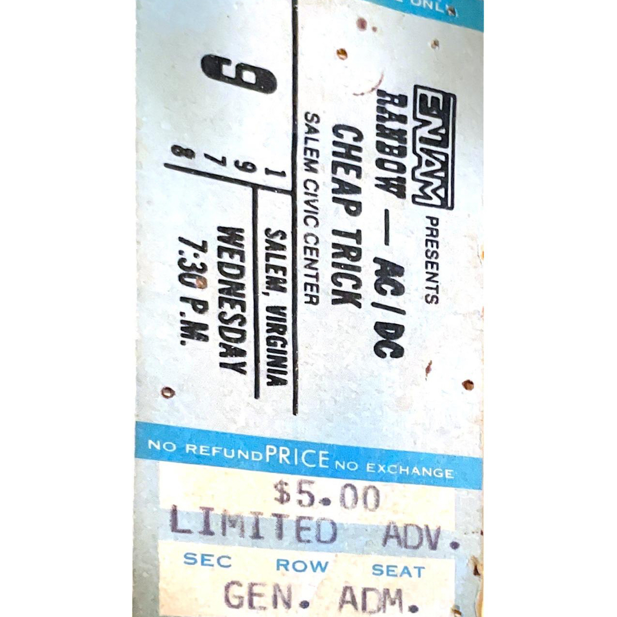 AC/DC's 1978 Concert & Tour History | Concert Archives