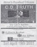 CD Truth / 16 Piece Bucket / The Sillies / Drop Gun on Apr 19, 2003 [959-small]