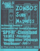Zombo's Surf Madness / The King Dapper Combo / Spy-Fi / The Hi-Frequencies / Z.O.W.I.E. / Bowling Allies on Apr 9, 2004 [968-small]