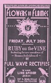 Ruby on the Vine / Full Wave Rectifier / Flowers in Flames on Jul 20, 2007 [053-small]
