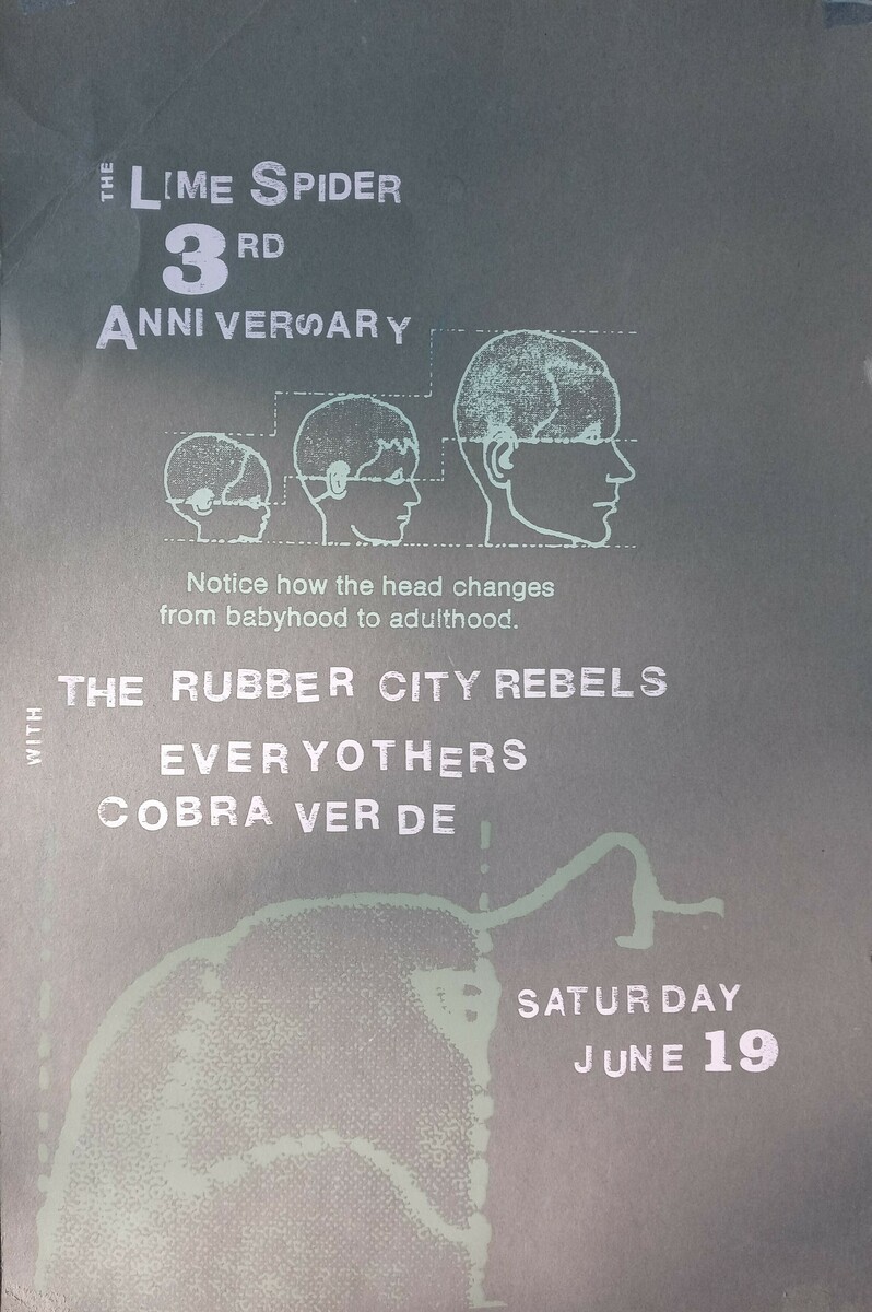 Jun 19 2004: Rubber City Rebels / Cobra Verde / The Everyothers at The