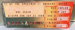 Bob Seger & The Silver Bullet Band / Barooga on Sep 21, 1980 [113-small]
