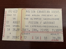 Poison / Warrant / Dokken on Jan 22, 1991 [440-small]
