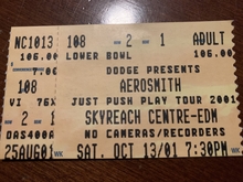 Just Push Play Tour 2001 on Oct 13, 2001 [486-small]